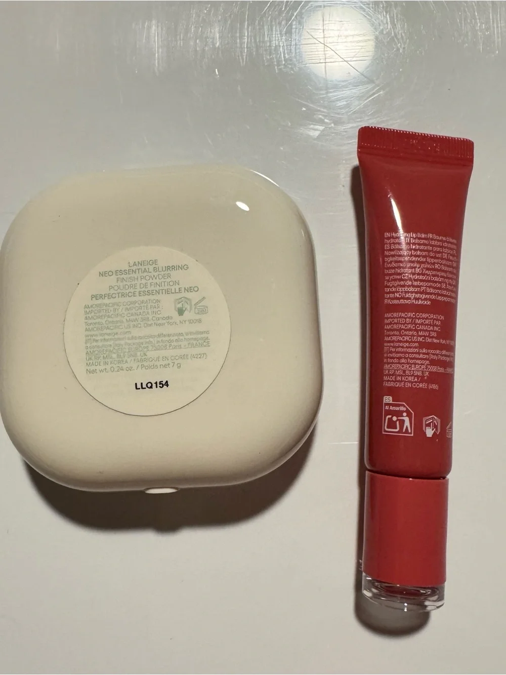 LANEIGE Neo Blur & Peach Glaze Lip Set